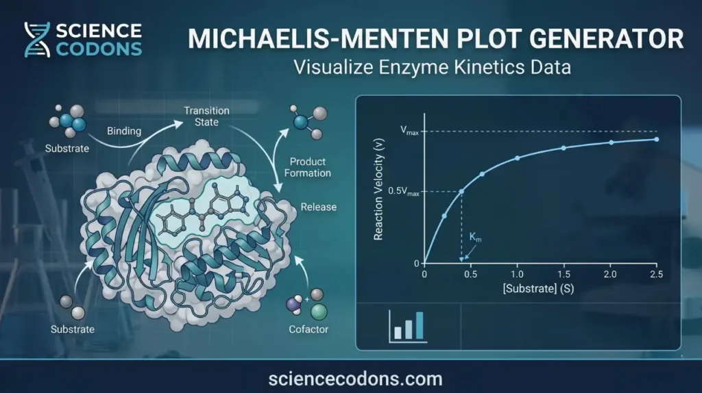 Michaelis-Menten Plot Generator