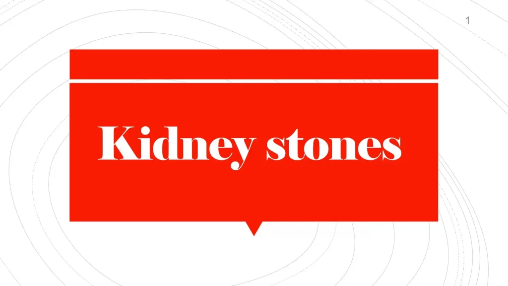 kidney stons