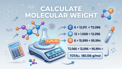 How to Calculate Molecular Weight (Molecular Mass)