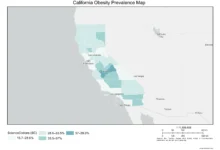 Map_OBESITY_California